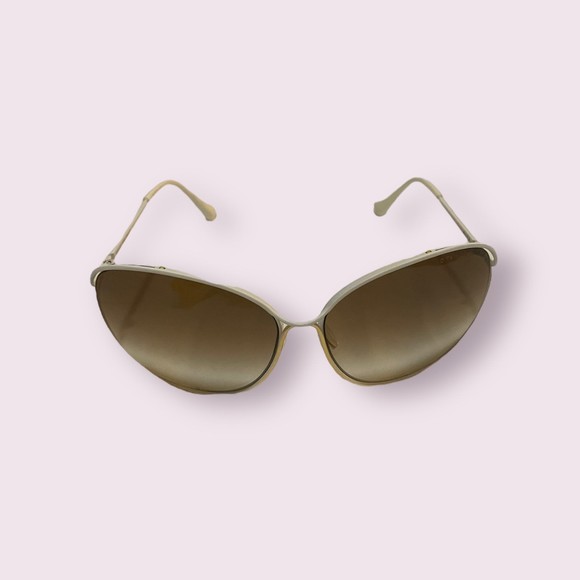 Dita Legends Voulez-Vous Beta‎ T Sunglasses Gold/White - Picture 1 of 8